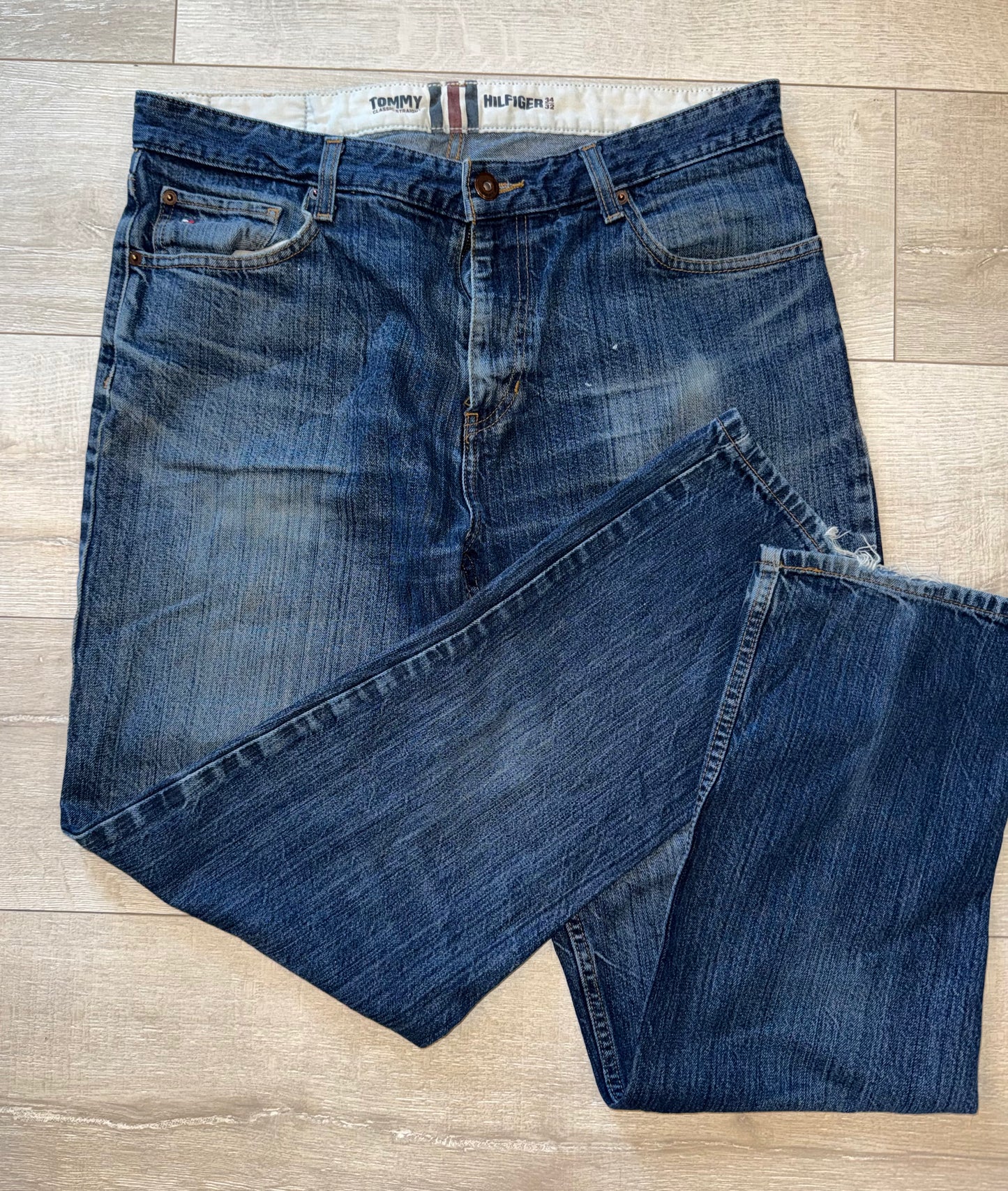 tommy hilfiger classic fit jeans 34/32