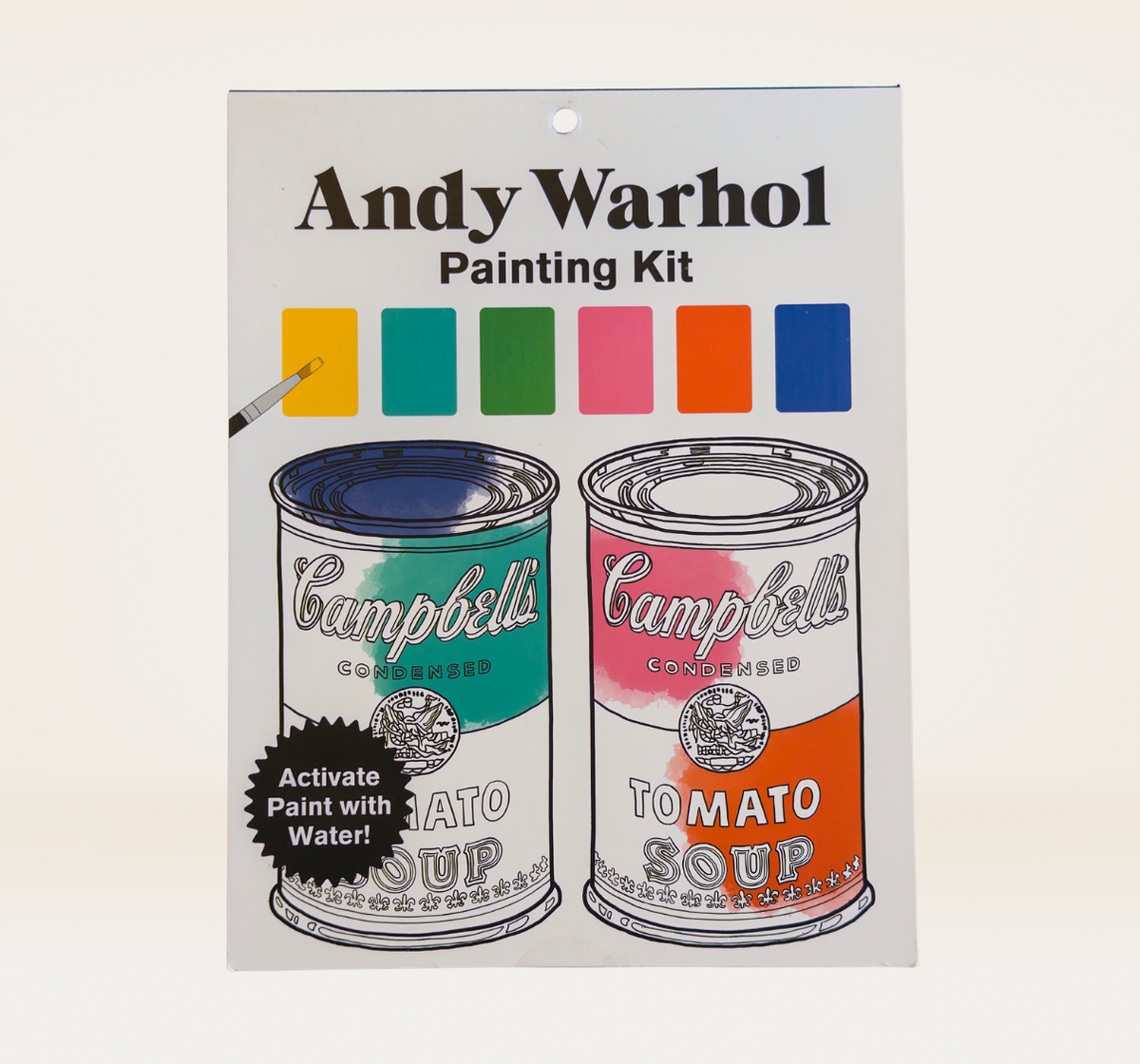 andy warhol painting kit