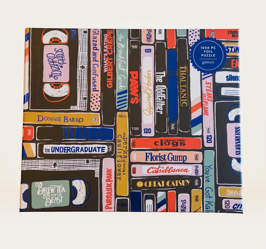 rewind & unwind 1000 piece foil puzzle