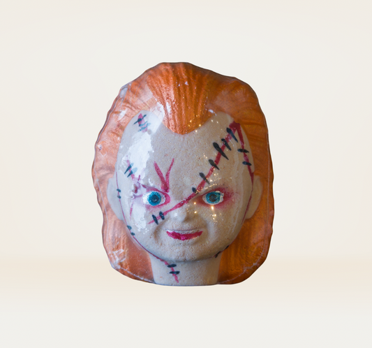 creepy doll bath bomb